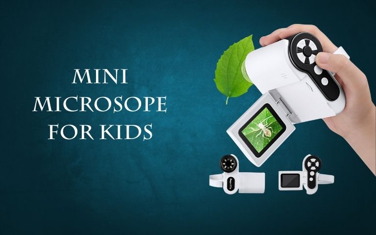 Mini Portable Microscope for Kids