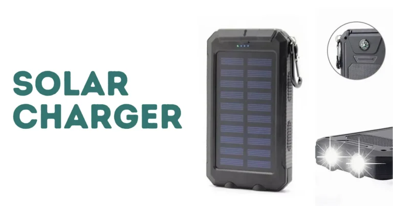 Solar Charger, 20000mAh Portable Outdoor Waterproof Solar Power Bank