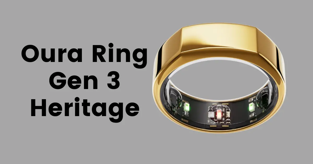 Oura Ring Gen 3 Heritage review