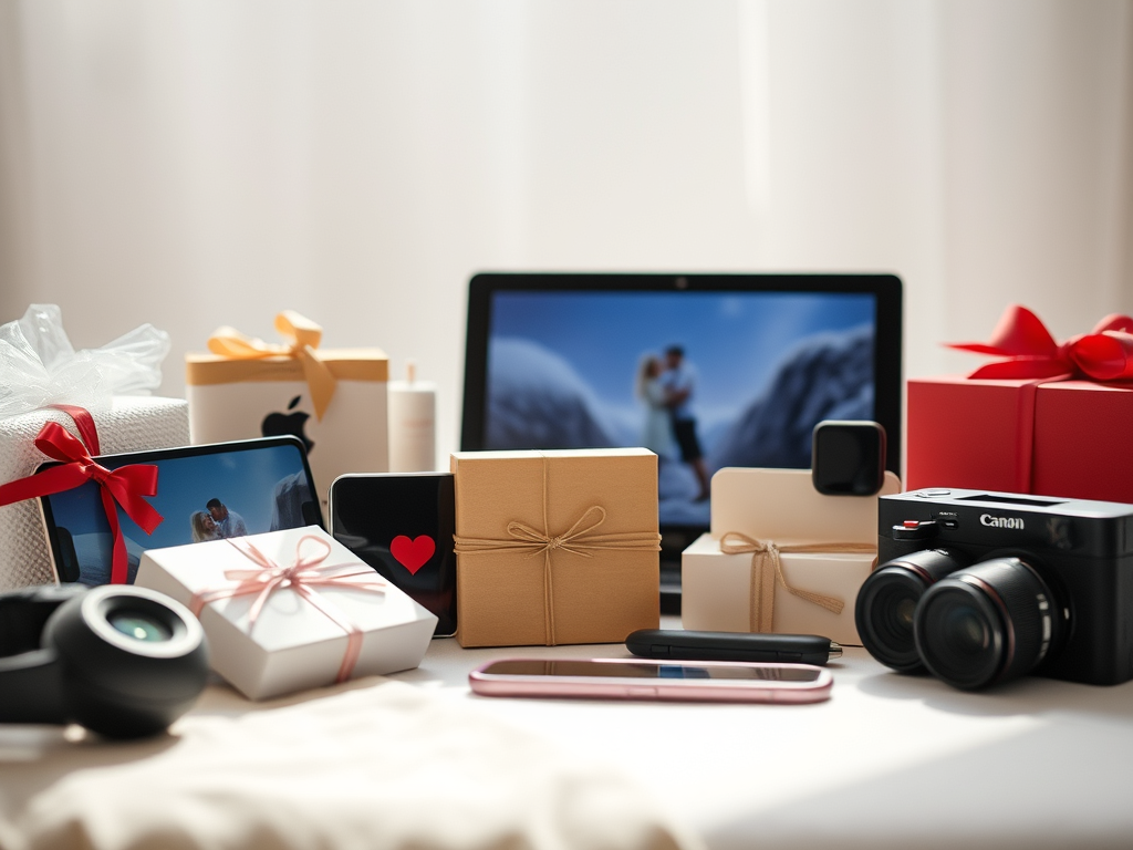 couple gadgets and couple gifts