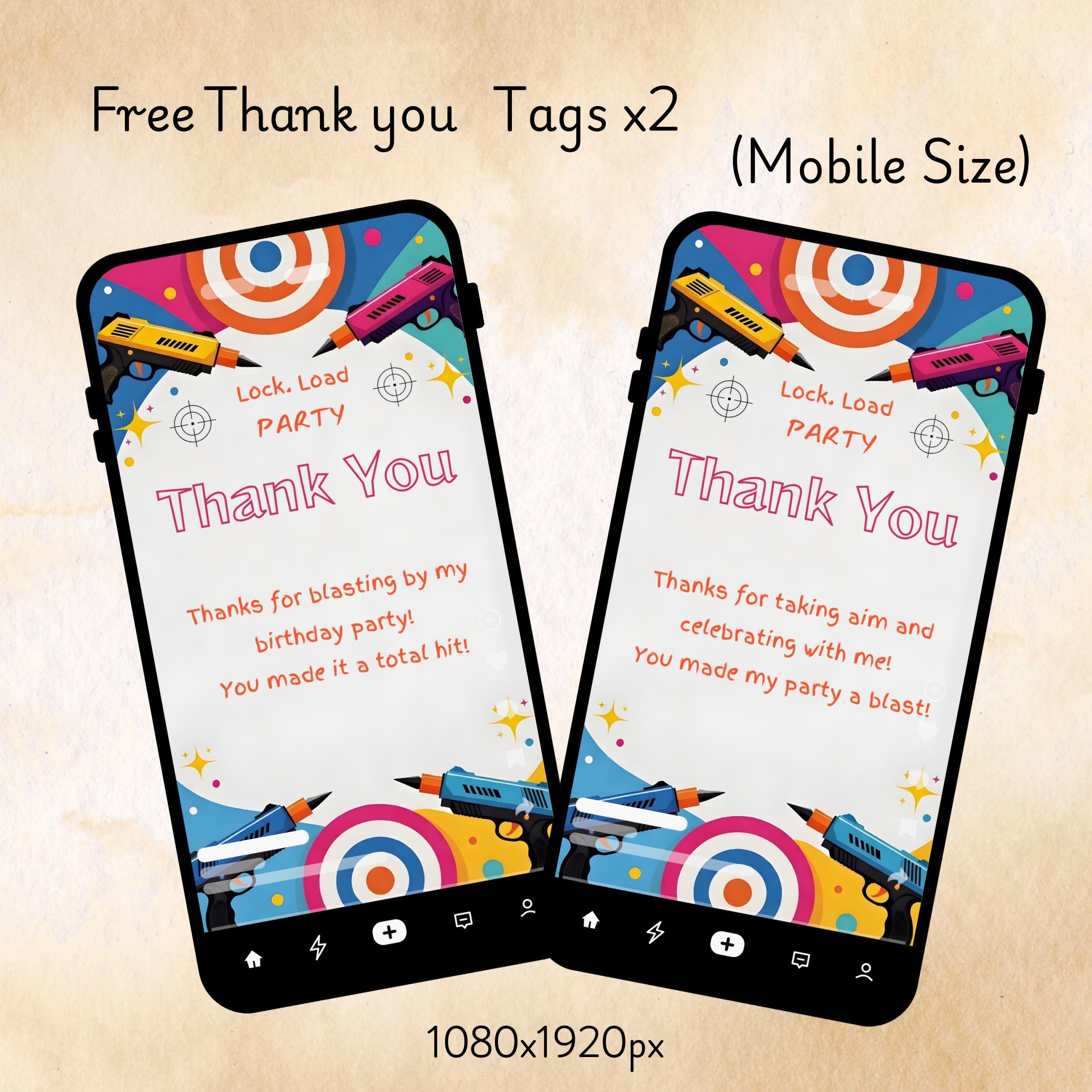 Dart Gun Birthday Invitation – Editable Blaster Fight Canva Template 6 Dart Gun Birthday Invitation – Editable Blaster Fight Canva Template - Image 6