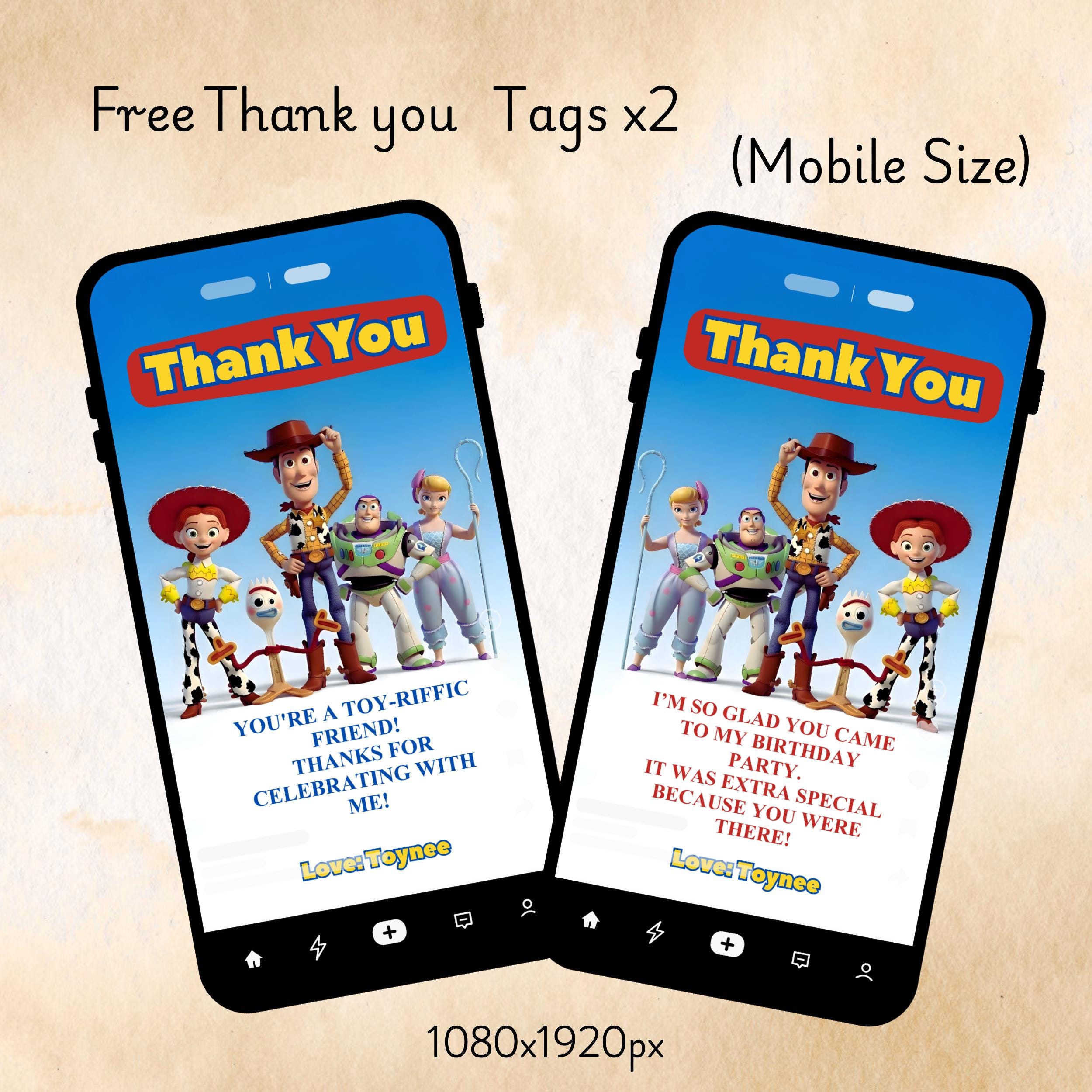 Toy Story Birthday Invitation – Editable Canva Video 4 Toy Story Birthday Invitation – Editable Canva Video - Image 4