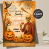 Halloween Party Invitation | Spooky Pumpkin Party Invite Editable Canva Template (Digital Download) Halloween Party Invitation β Video, Printable & Mobile Canva Template