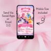 My Little Pony Birthday Invitation | Rainbow Dash & Pinkie Pie Party Invite | Editable Canva Template My Little Pony Birthday Invitation Template – Free Canva Editable