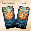 Pizza Party Video Invitation: Editable Birthday Template (Digital Download) Pizza Party Birthday Invitation Digital Download and editable