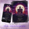 Let’s Get Spooky Halloween Party Invitation – Editable Canva Video & Printable Invite