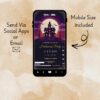 Let’s Get Spooky Halloween Party Invitation – Editable Canva Video & Printable Invite