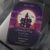 Let’s Get Spooky Halloween Party Invitation – Editable Canva Video & Printable Invite