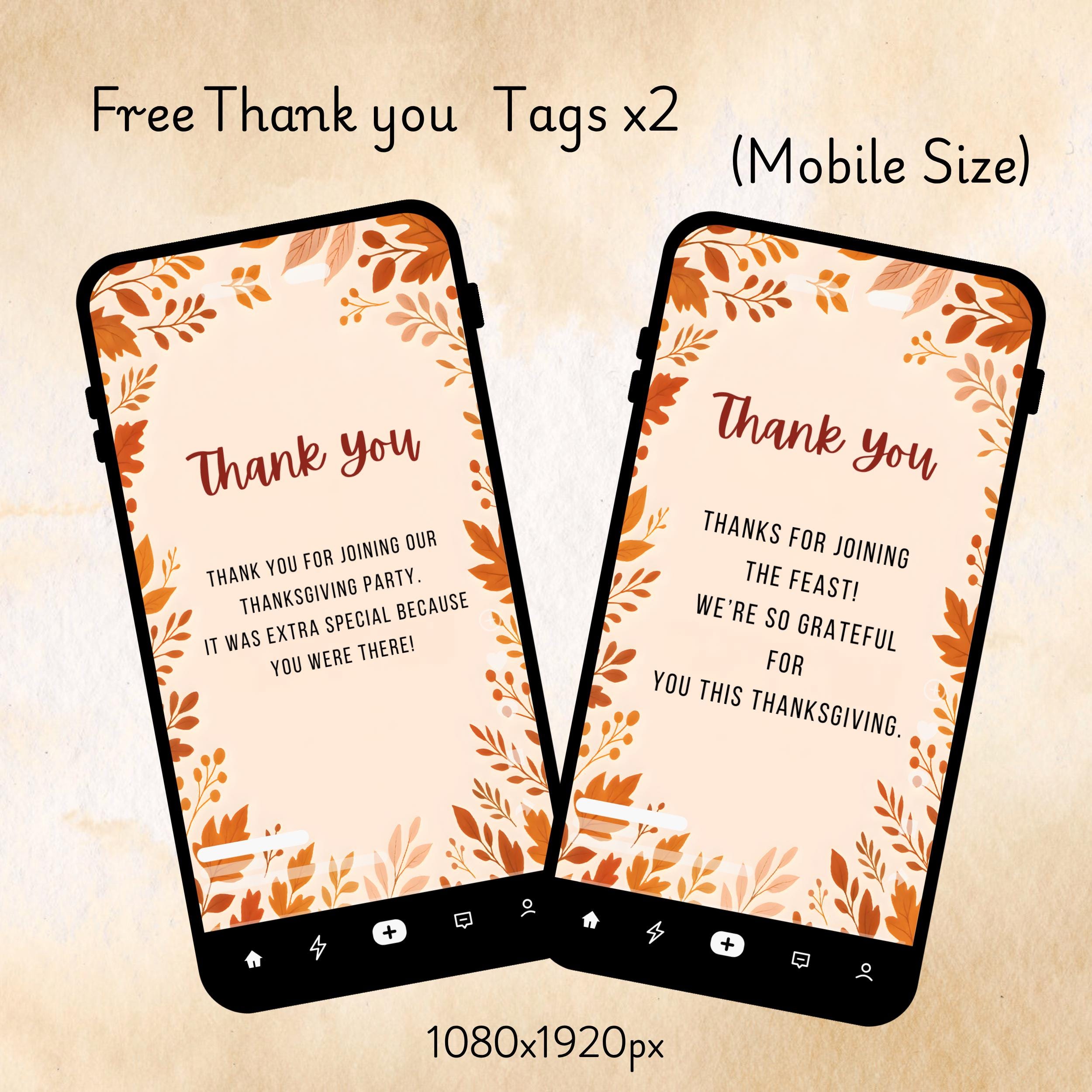 Thanksgiving Party Invitation | Editable Canva Dinner Invite 4 Thanksgiving Party Invitation | Editable Canva Dinner Invite - Image 4