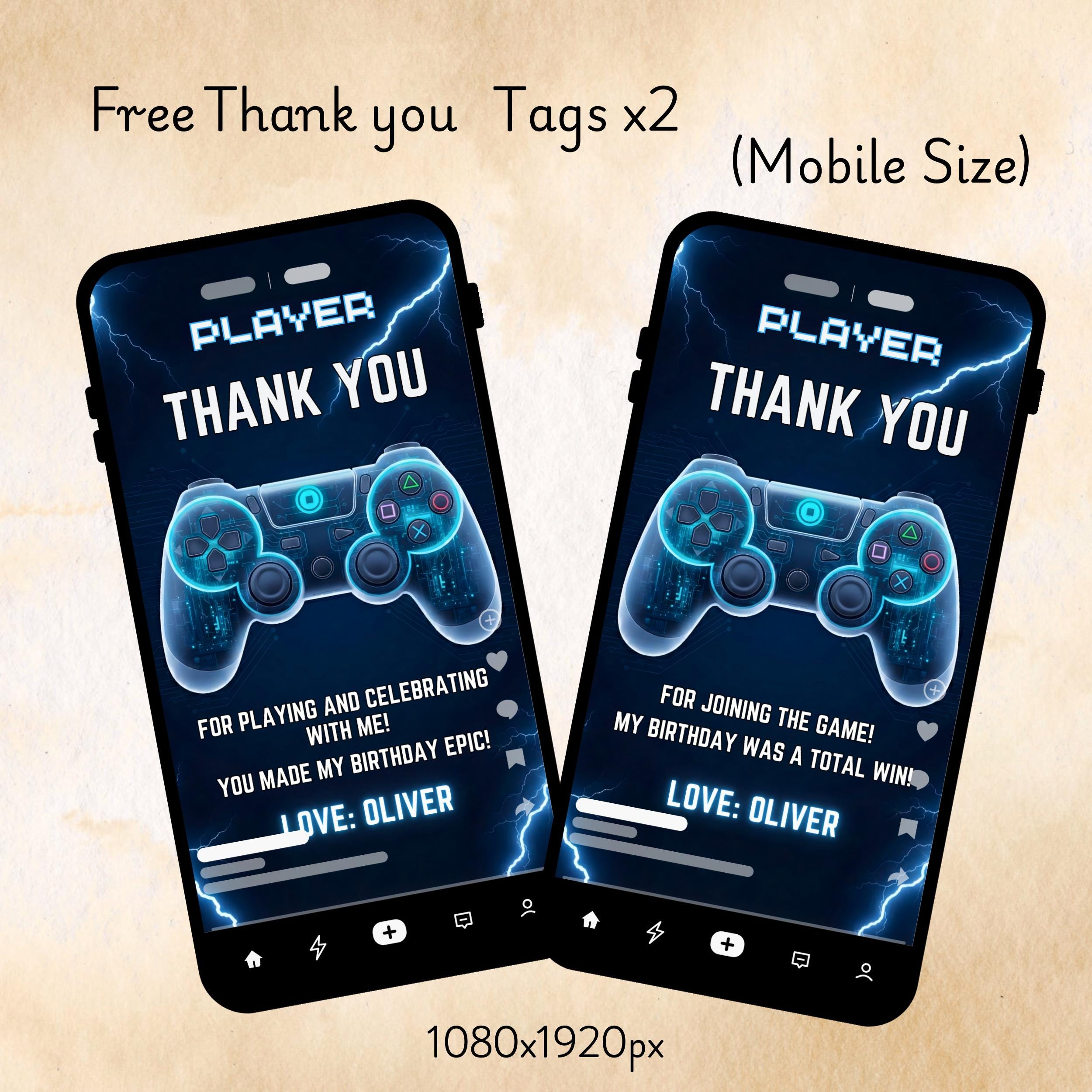 Video Gamer Birthday Invitation | Editable Level Up Canva Template 5 Video Gamer Birthday Invitation | Editable Level Up Canva Template - Image 5